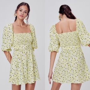 For Love & Lemons Chrysanthemum Mini Dress